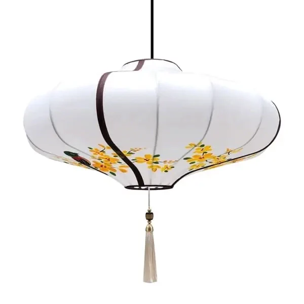 Đèn vẽ tranh KH-DTR053 — đèn quán cafe Hội An | LongDenViet