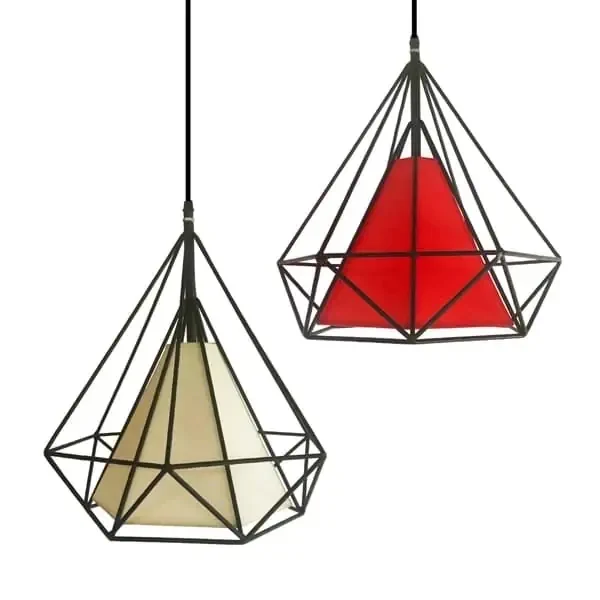 Đèn sắt kim cương KH-DTR034 — đèn lồng thủ công Hội An | LongDenViet