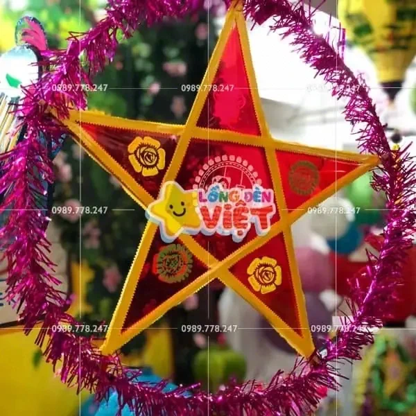 Đèn Giấy Kiếng Hình Ngôi Sao — góc nhìn thứ 2
