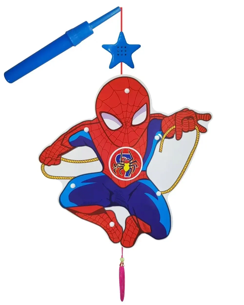 Lồng đèn nhựa Người nhện — đèn lồng thủ công Hội An | LongDenViet