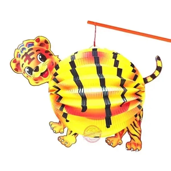 Lồng đèn Cọp vàng — đèn lồng thủ công Hội An | LongDenViet