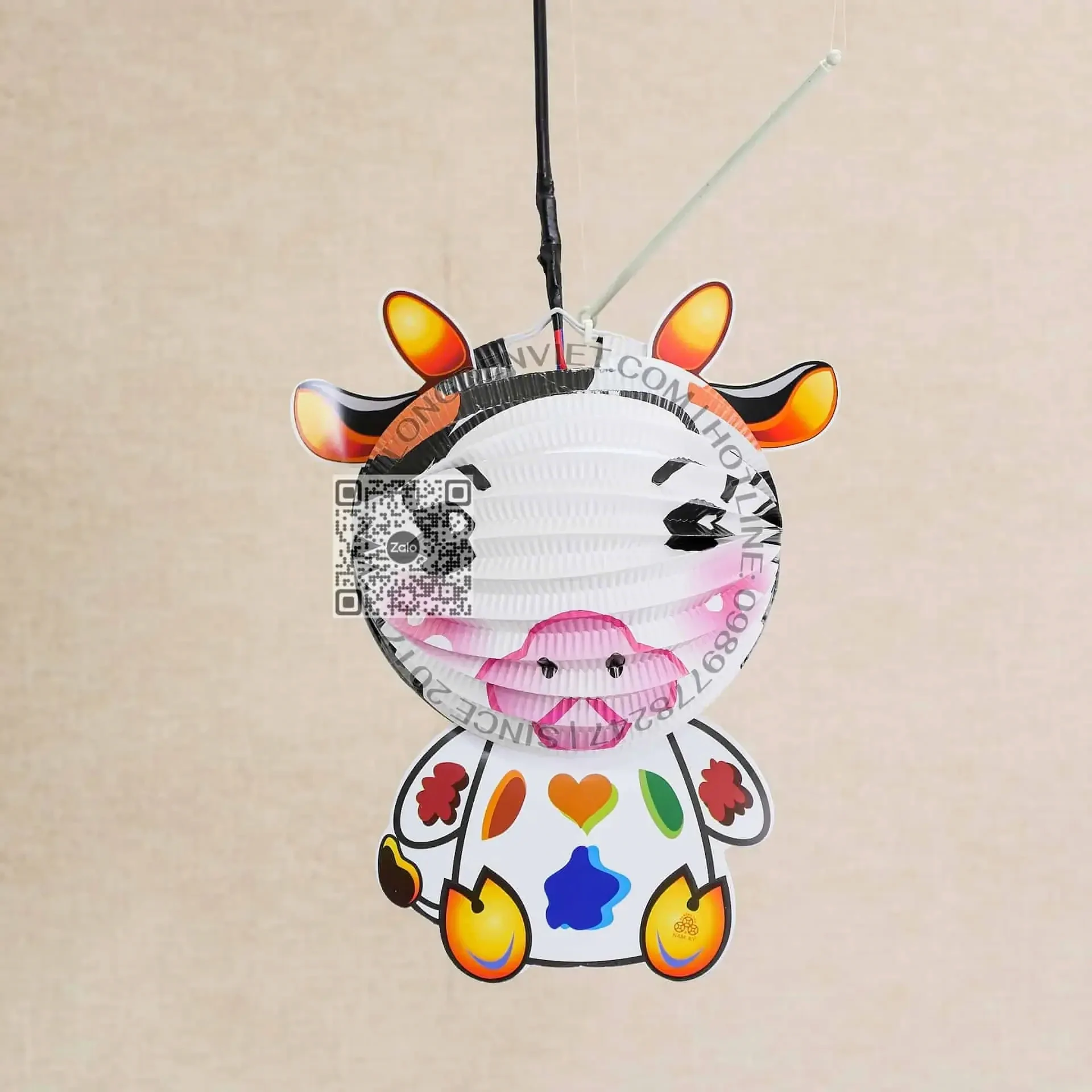 Lồng đèn bò sữa — đèn lồng thủ công Hội An | LongDenViet