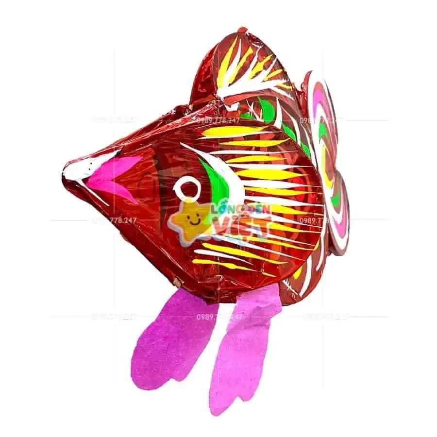 Đèn Giấy Kiếng Hình Cá Chép — góc nhìn thứ 2